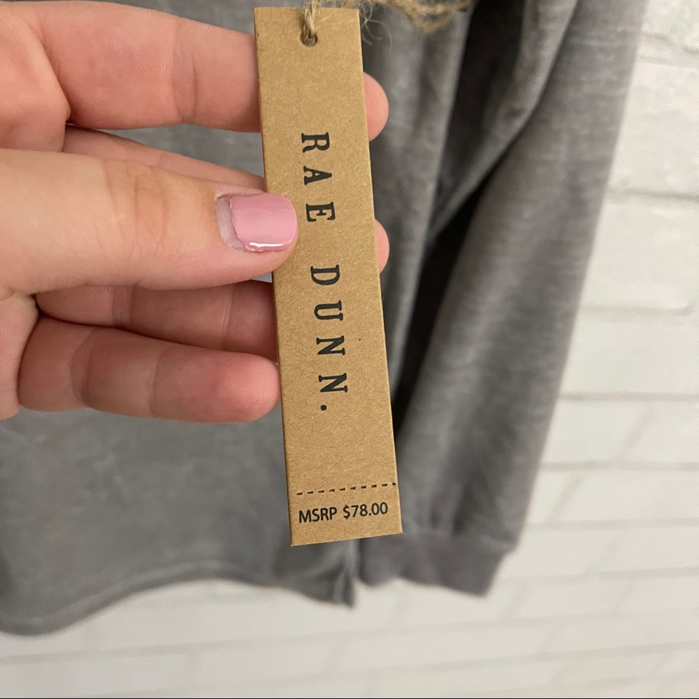 Rae Dunn “Be Kind.” Velour Long Sleeve Top - Picture 10 of 12